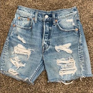Levi’s denim shorts